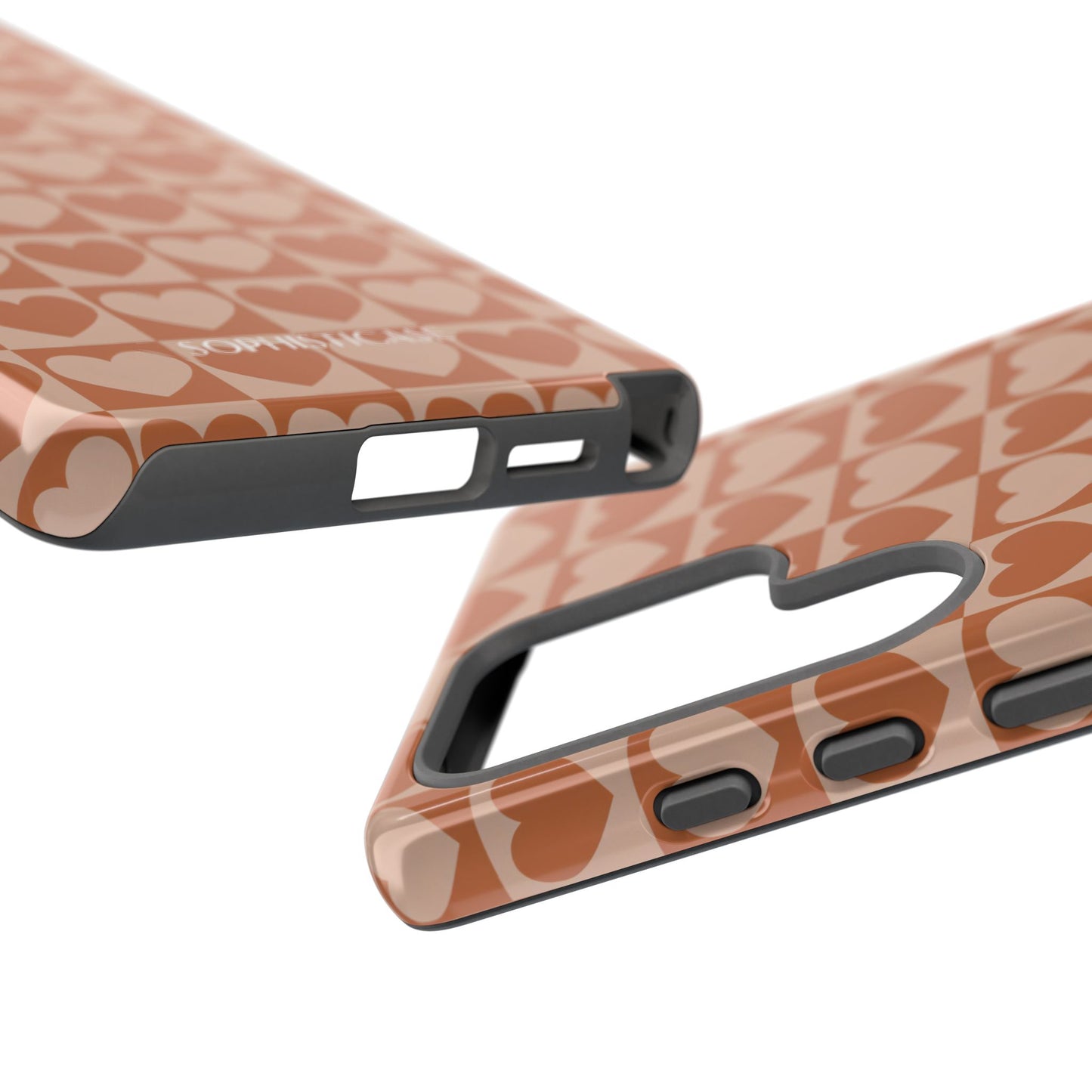 Tough Love in Brown - Tough Phone Case