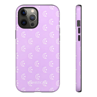 Moon Phase in Purple - Tough Phone Case for iPhone