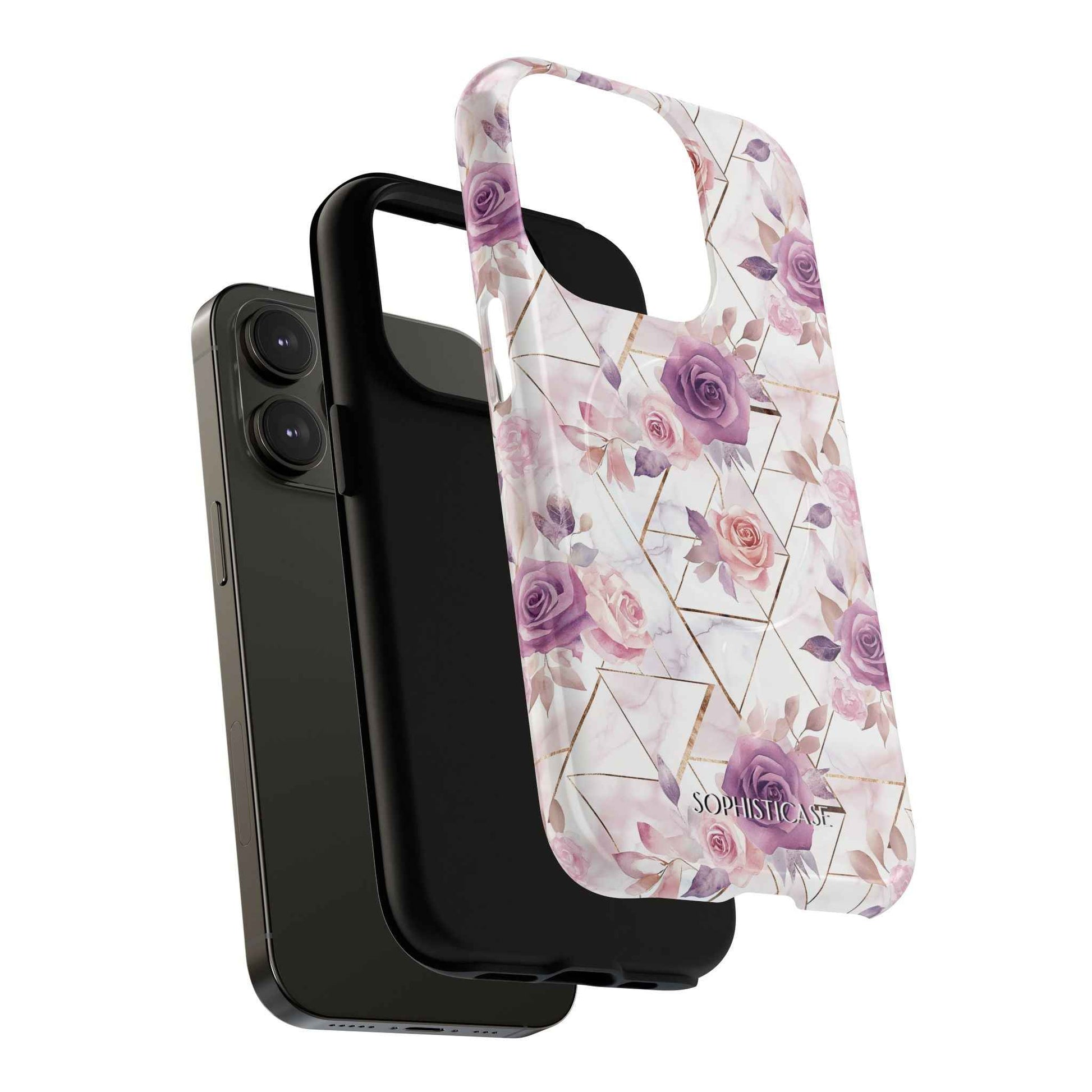 Royal Floral in Rose Royale - iPhone Magsafe Case