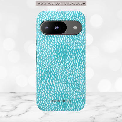 Oh Deer! in Aqua - Tough Phone Case