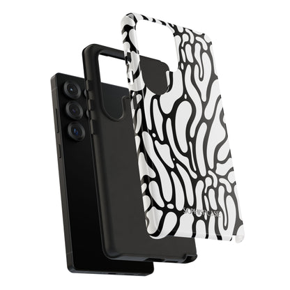 Dark Thoughts in Onyx - Tough Phone Case