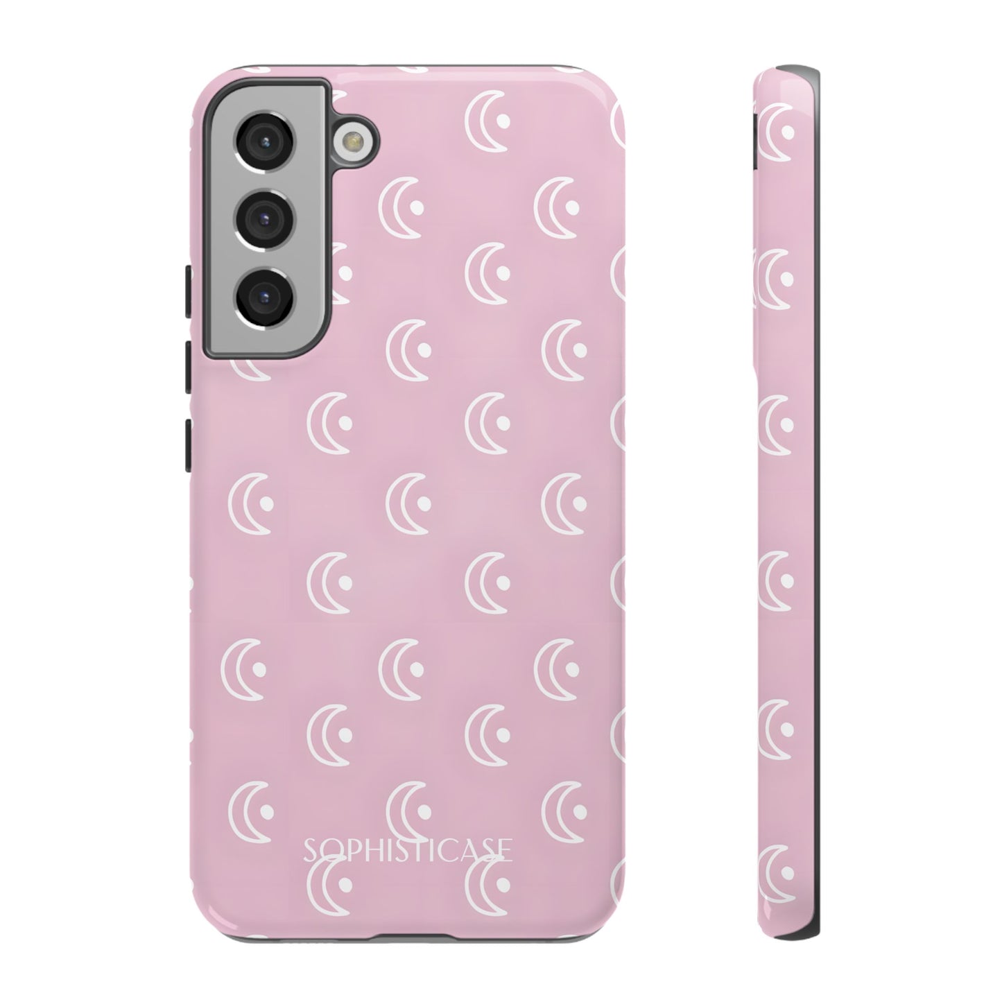 Moon Phase in Pink - Tough Phone Case for Samsung Galaxy