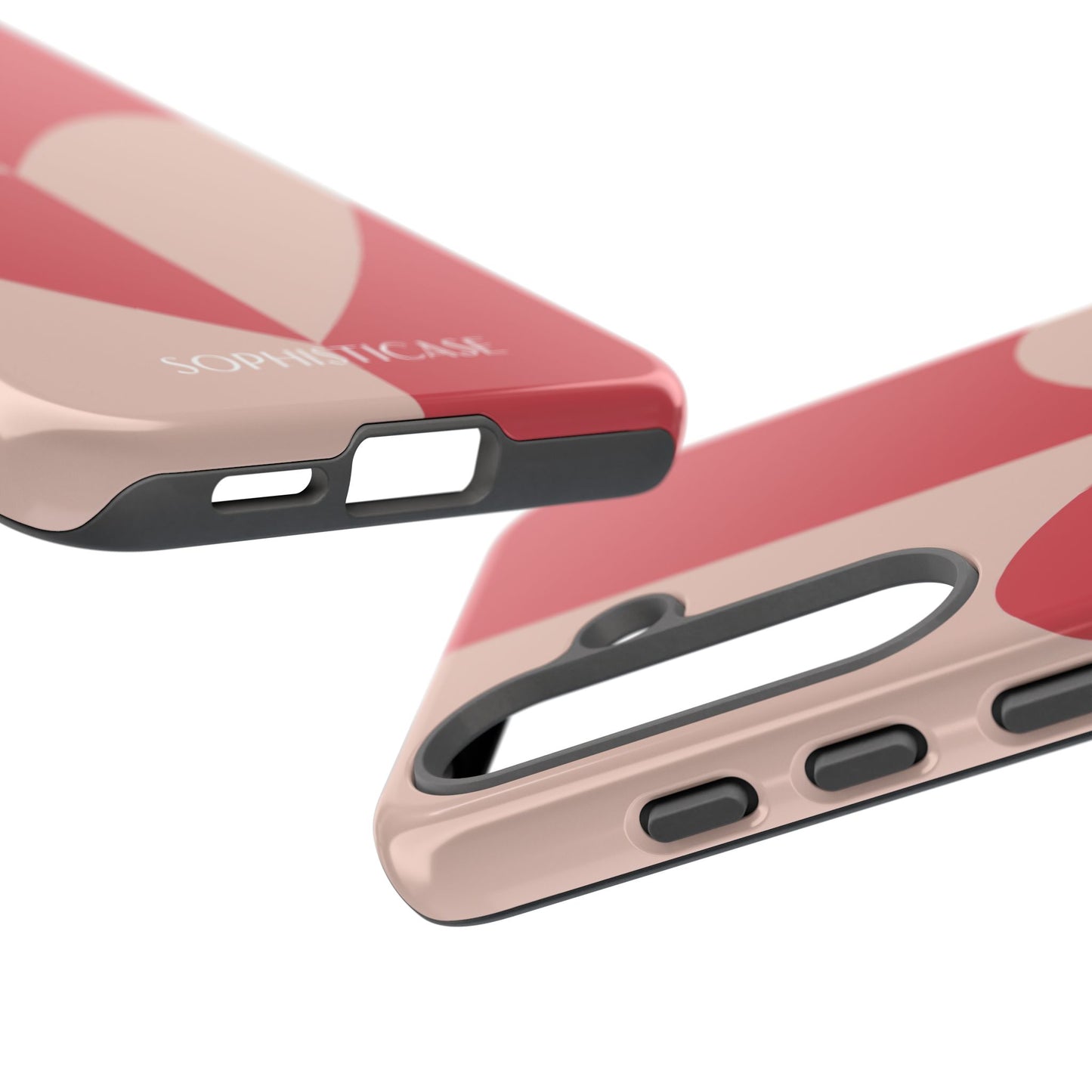 Be Mine in Red and Brown - iPhone Case, Samsung Galaxy Case, Google Pixel Case