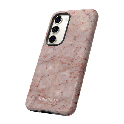 Marble Opulence in Pink - iPhone Case, Samsung Galaxy Case, Google Pixel Case