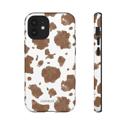Holy Cow in Brown - Tough Phone Case