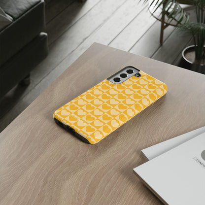 Tough Love in Yellow - Tough Phone Case