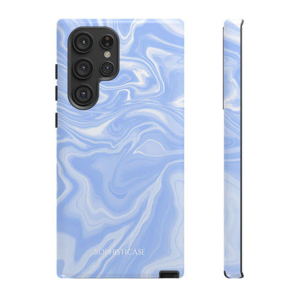 Liquid Dreams in Smoke Blue - Tough Phone Case
