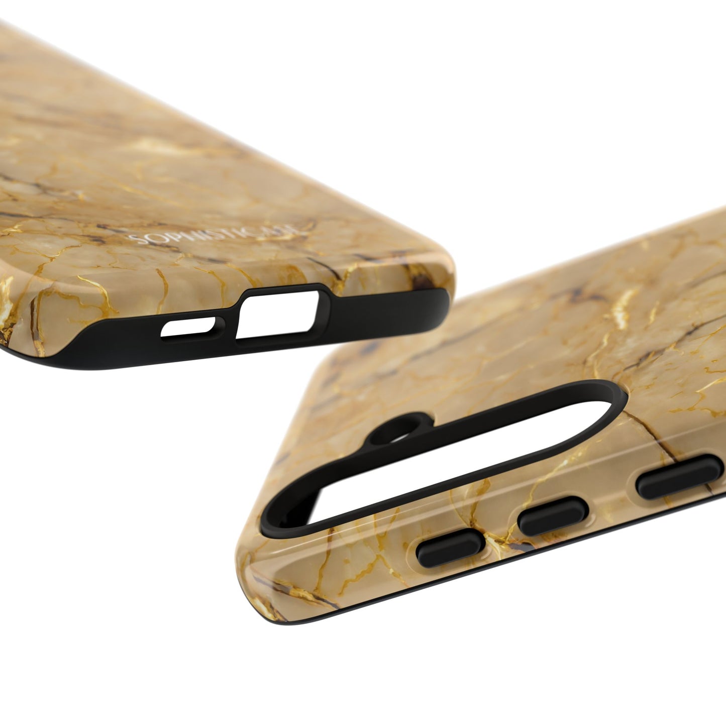 Marble Opulence in Gold - iPhone Case, Samsung Galaxy Case, Google Pixel Case