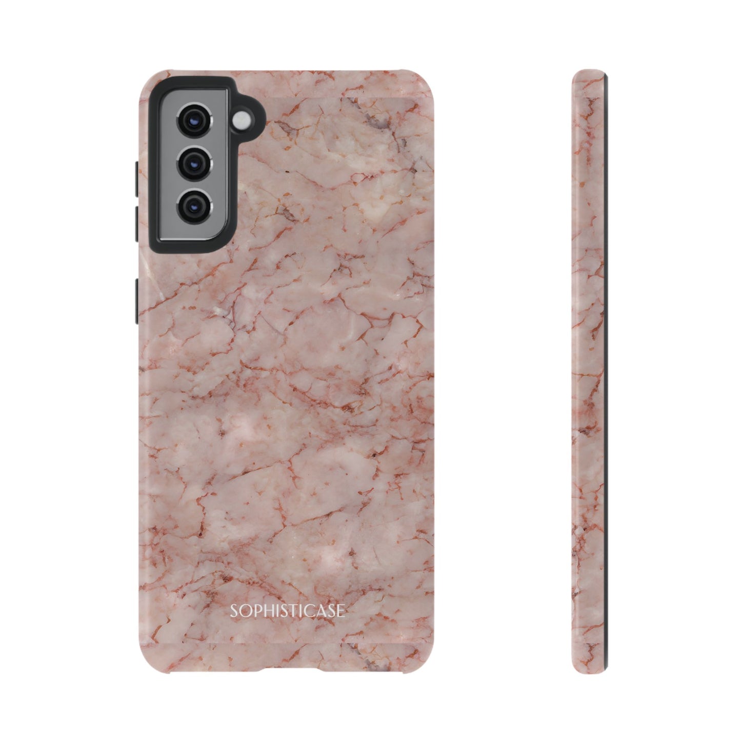 Marble Opulence in Pink - iPhone Case, Samsung Galaxy Case, Google Pixel Case
