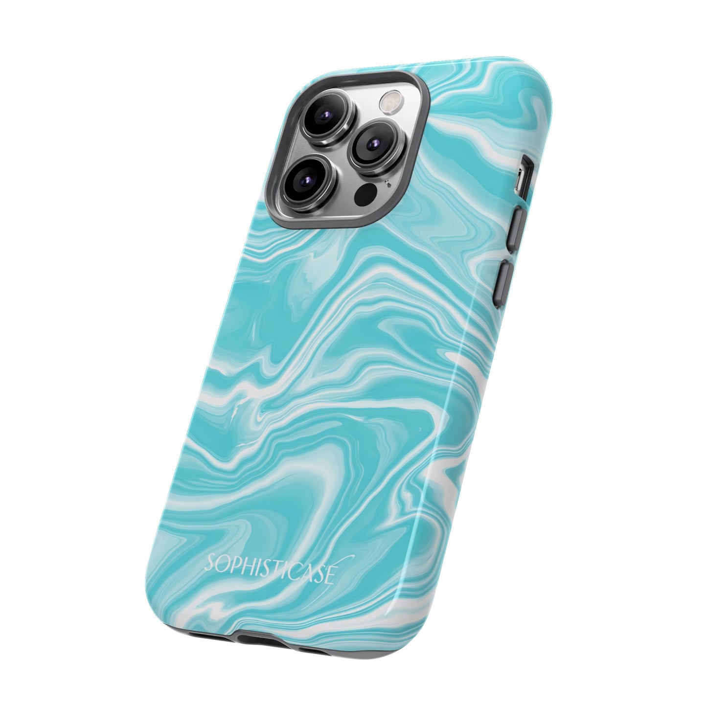 Tough Case - Liquid Dreams in Aqua