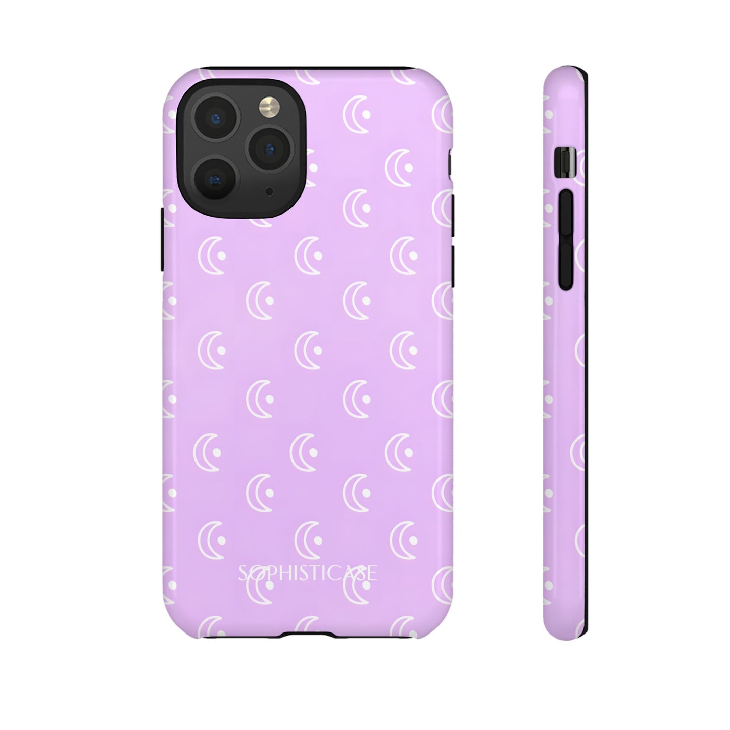 Moon Phase in Purple - Tough Phone Case for iPhone