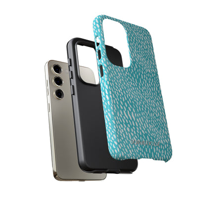 Oh Deer! in Aqua - Tough Phone Case for Samsung Galaxy