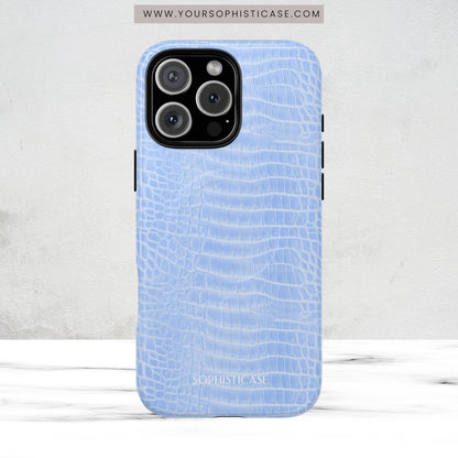 Luxe Leather in Blue - Magsafe Case