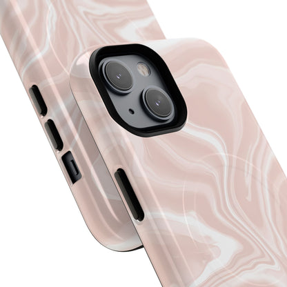 Liquid Dreams in Neutral Beige - Magsafe Case