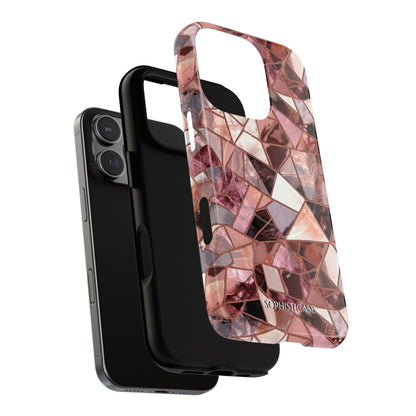 Rose' Runway in Merlot Mosaic - Magsafe Case
