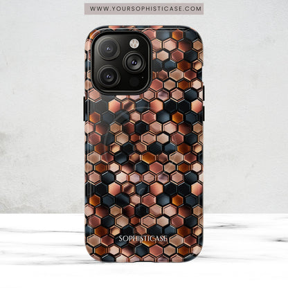 Rose' Runway in Honeycomb Mosaic - Magsafe Case
