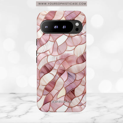 Rose' Runway in Sweet Mosaic - Tough Phone Case