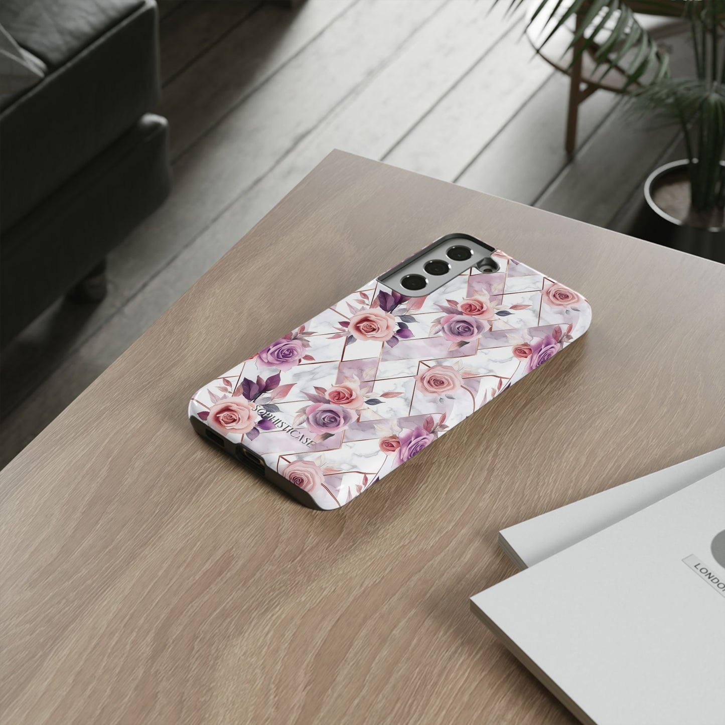 Royal Floral in Blush Manor - Tough Phone Case