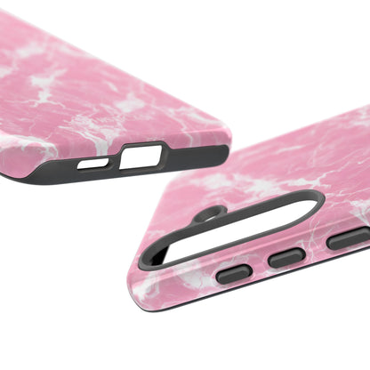 Marble Crush in Pink - Tough Phone Case