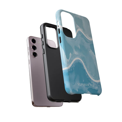 Serenity in Blue - Drop Proof Phone Case for iPhone, Samsung Galaxy and Google Pixel