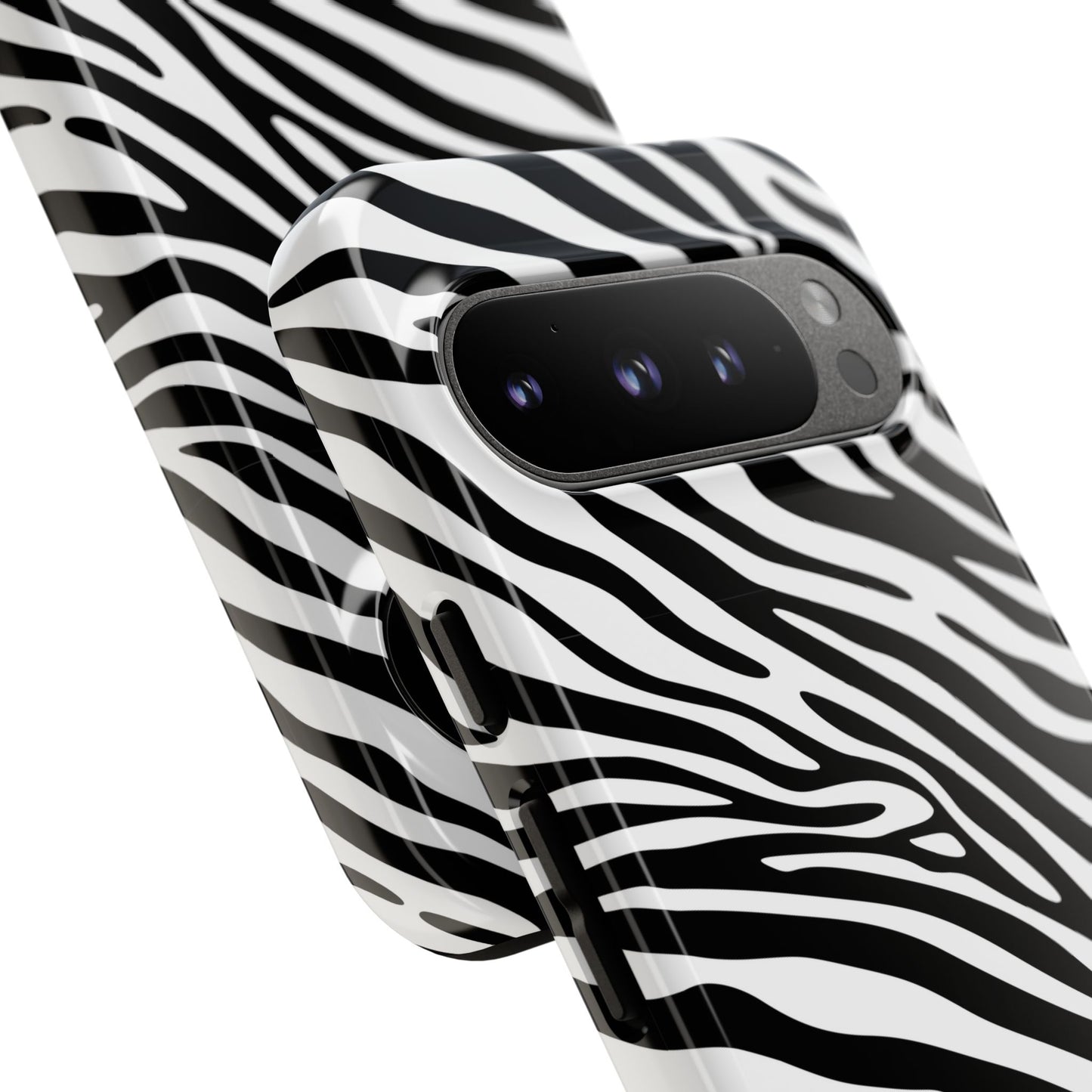 Dark Thoughts in Urban Zebra - Tough Phone Case