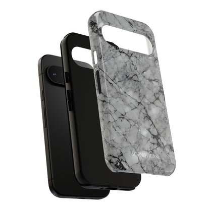 Marble Opulence in Grey - iPhone Case, Samsung Galaxy Case, Google Pixel Case