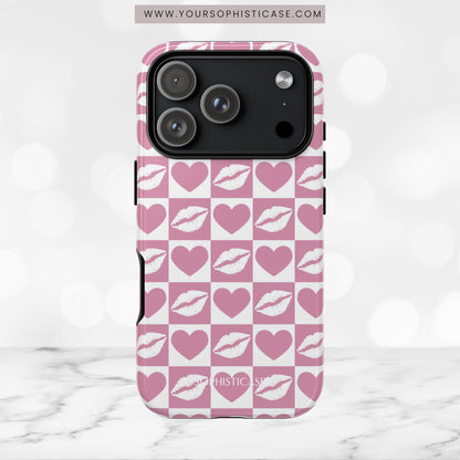 Belle Amie in Pink - iPhone Case, Samsung Galaxy Case, Google Pixel Case