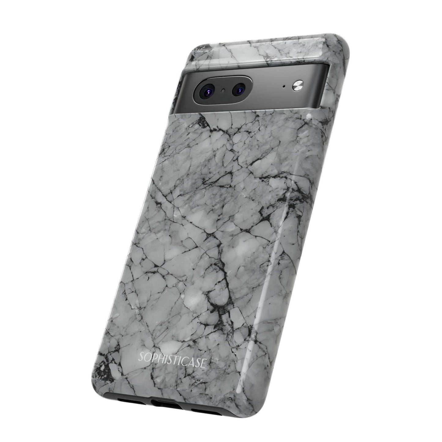 Marble Opulence in Grey - iPhone Case, Samsung Galaxy Case, Google Pixel Case