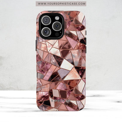 Rose' Runway in Merlot Mosaic - Magsafe Case