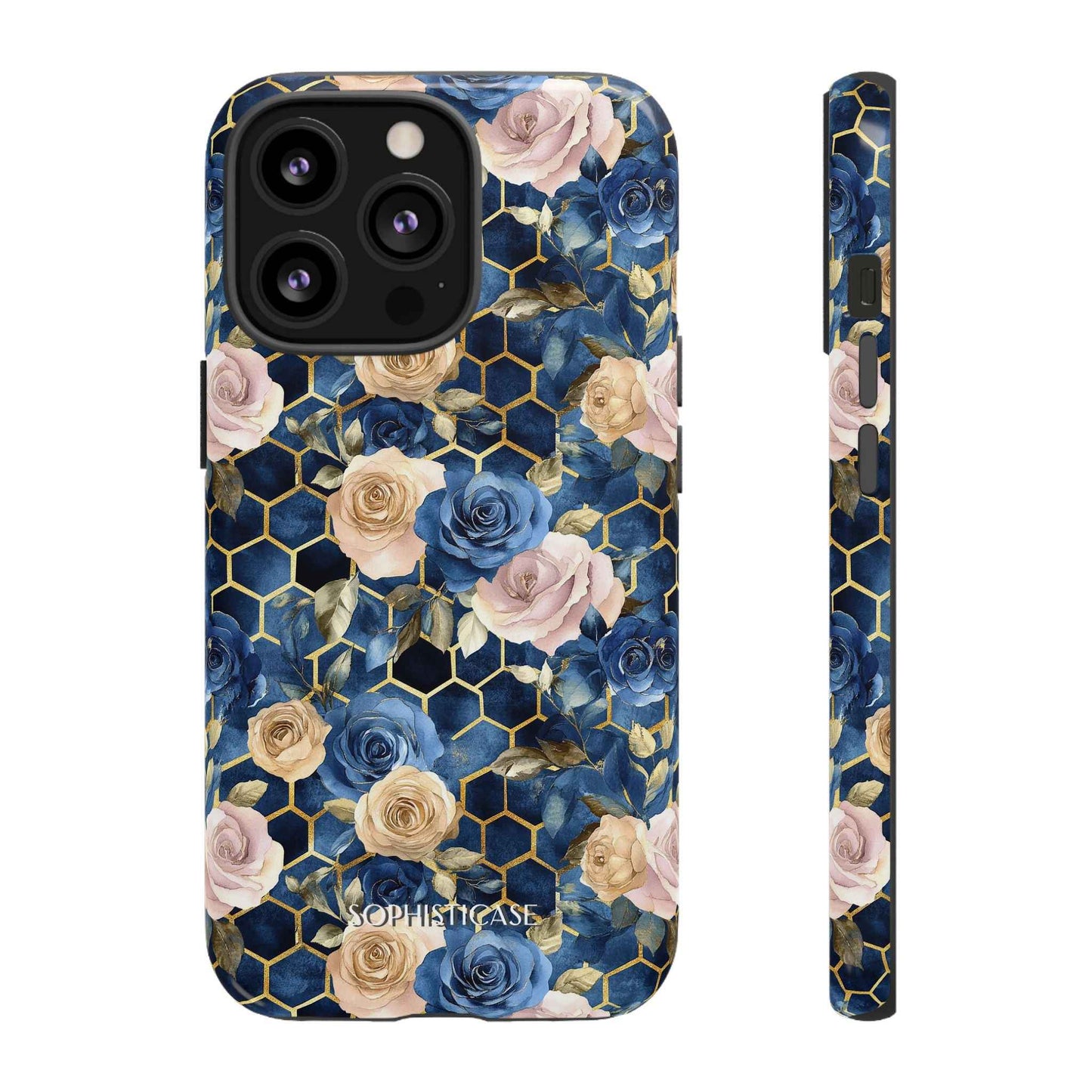 Royal Floral in Midnight Rose - Tough Phone Case