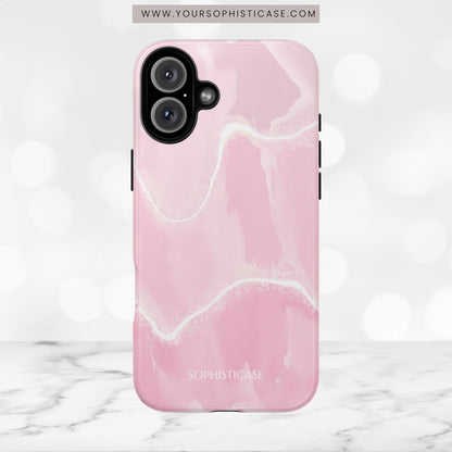 Serenity in Light Pink - iPhone Case