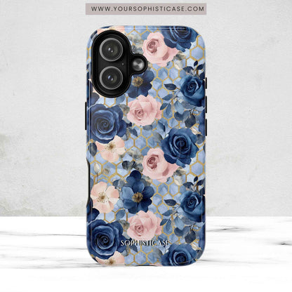 Royal Floral in Gilded Sky - iPhone Magsafe Case