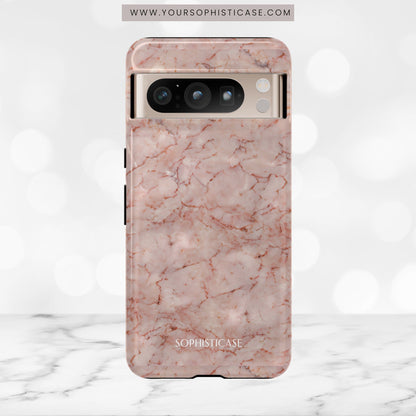 Marble Opulence in Pink - iPhone Case, Samsung Galaxy Case, Google Pixel Case