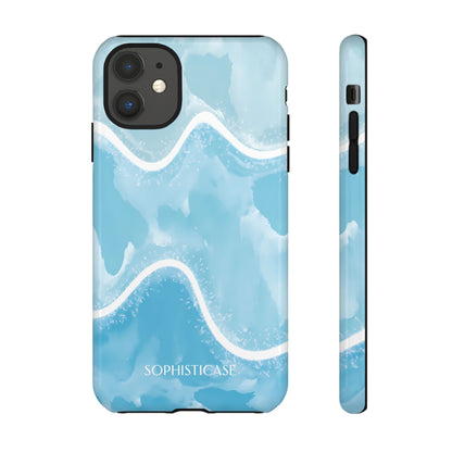 Serenity in Blue - Drop Proof Phone Case for iPhone, Samsung Galaxy and Google Pixel