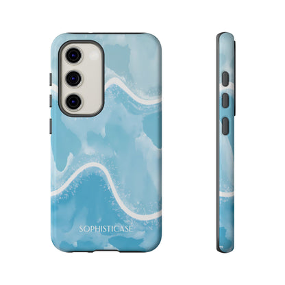 Serenity in Blue - Drop Proof Phone Case for iPhone, Samsung Galaxy and Google Pixel