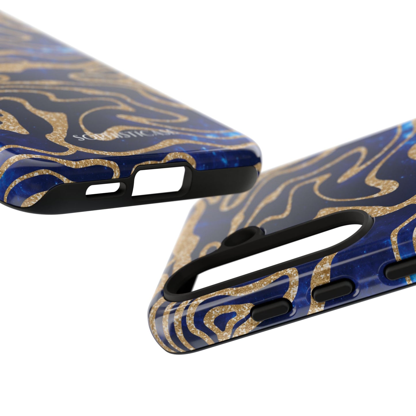 Cosmic Zebra in Blue - iPhone Case, Samsung Galaxy Case, Google Pixel Case