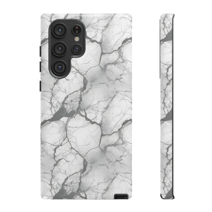 Marble Opulence in Charcoal Grey - Samsung Galaxy Case
