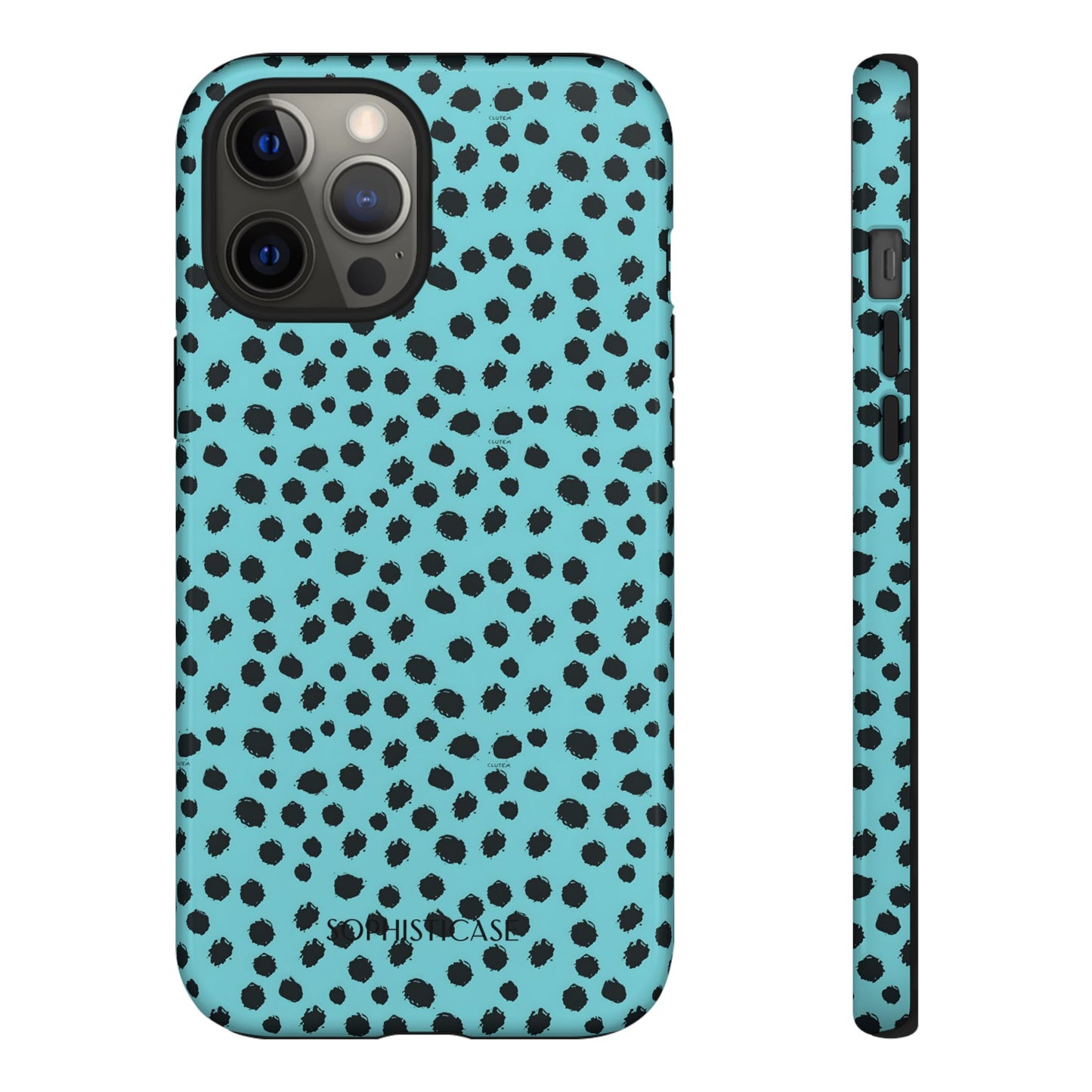 Cheetahs and Liars in Aqua - iPhone Case