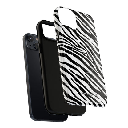 Dark Thoughts in Urban Zebra - iPhone Magsafe Case
