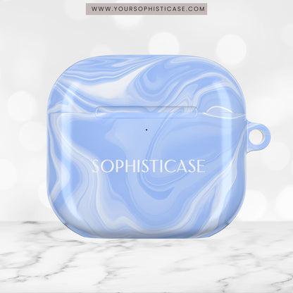 AirPod Cases - Liquid Dreams in Smoke Blue