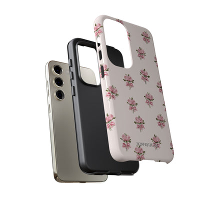 The Sweetest Thing in Coquette Rose Bouquet - iPhone Case, Samsung Galaxy Case, Google Pixel Case