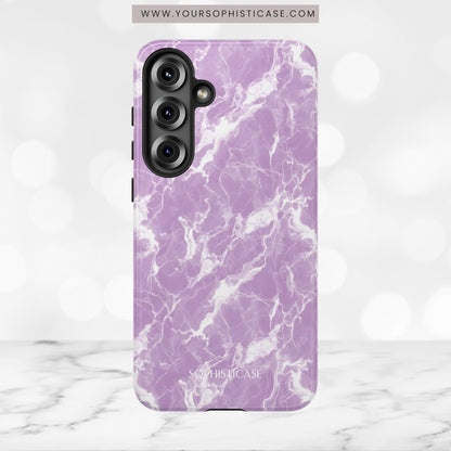 Marble Crush in Purple - Tough Phone Case