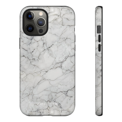 Marble Opulence in White - iPhone Case, Samsung Galaxy Case, Google Pixel Case