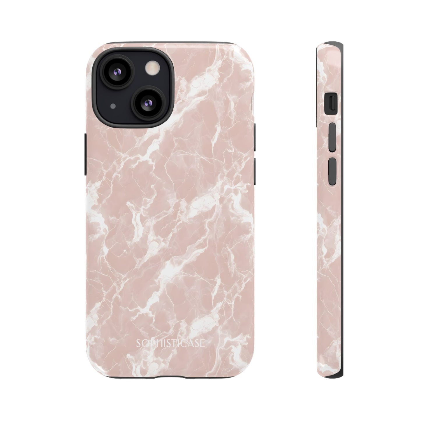 Marble Crush in Neutral Beige - iPhone Case