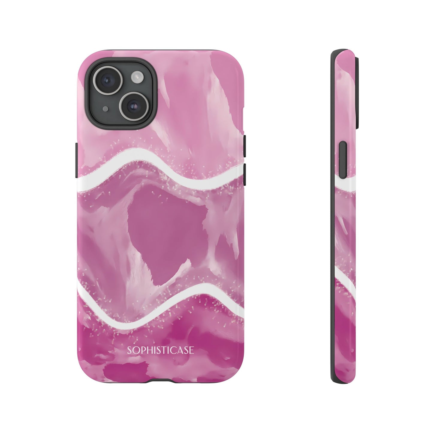 Serenity in Plum Purple - iPhone Case