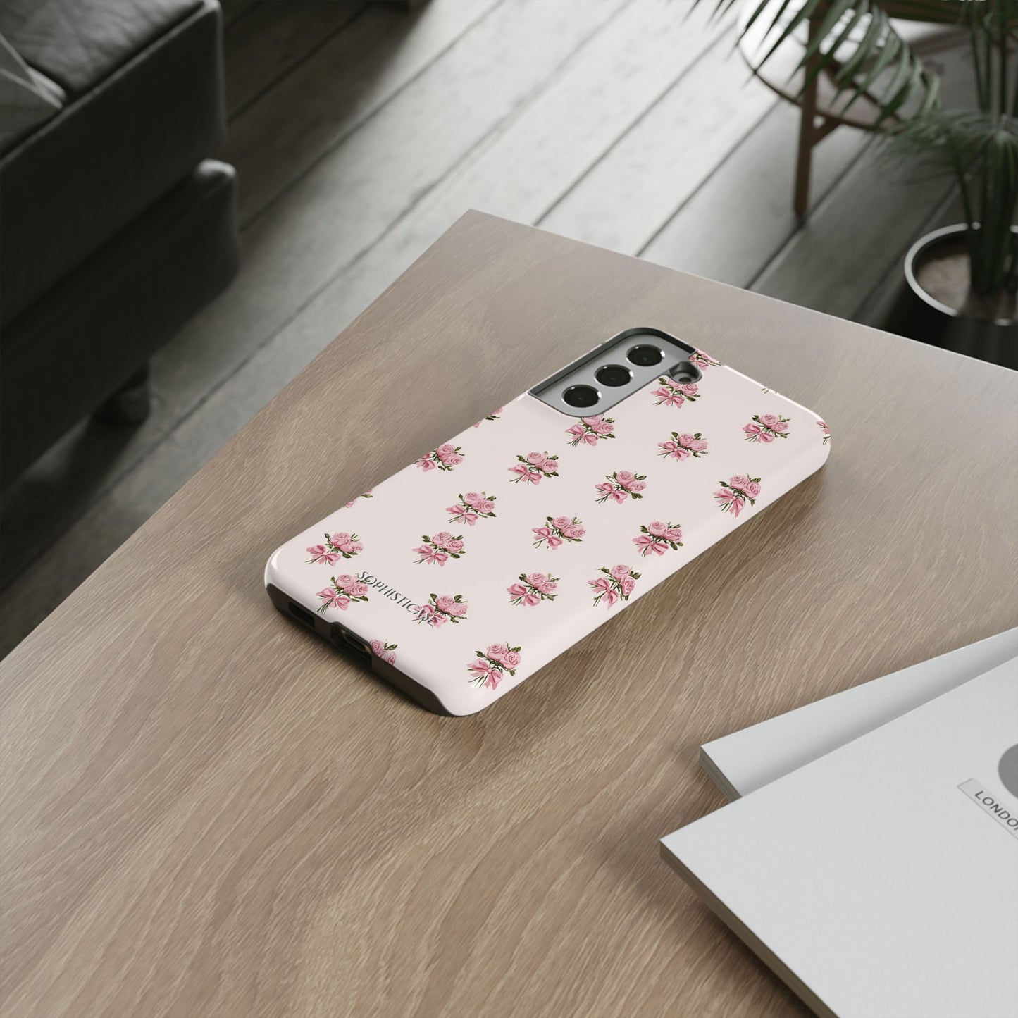 The Sweetest Thing in Coquette Rose Bouquet - iPhone Case, Samsung Galaxy Case, Google Pixel Case