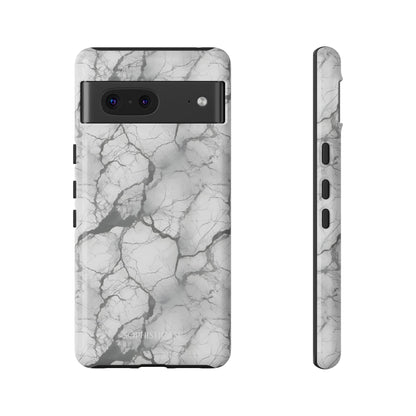 Marble Opulence in Charcoal Grey - Google Pixel Case