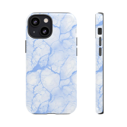 Marble Opulence in Blue - Tough Phone Case