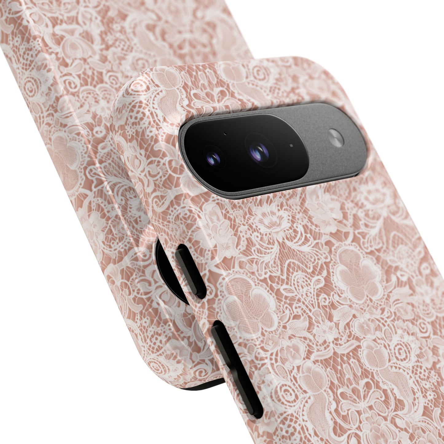 Luxe Lace in Brown - iPhone Case, Samsung Galaxy Case, Google Pixel Case