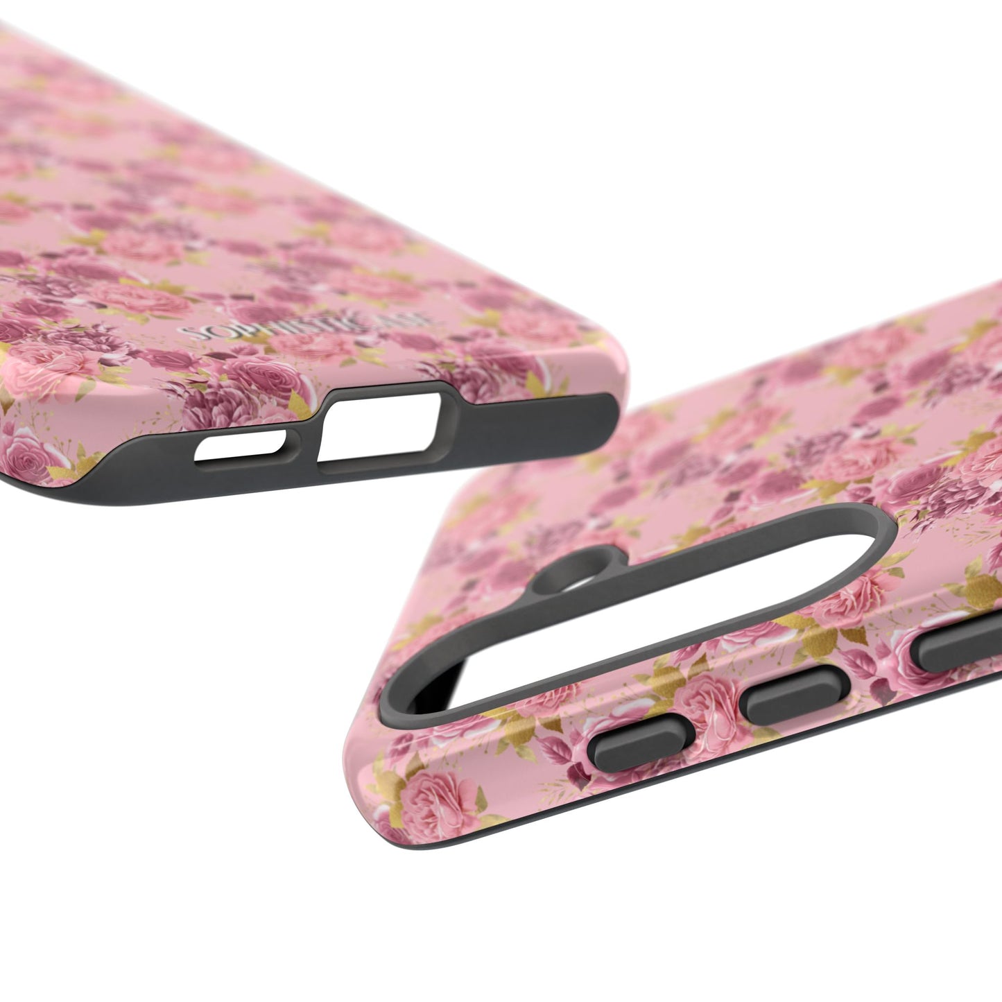 Rose Diamond Romance in Amelie - Tough Phone Case